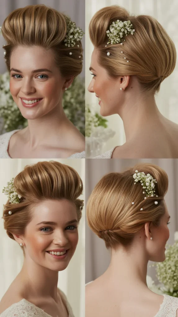 Short Hair Pompadour