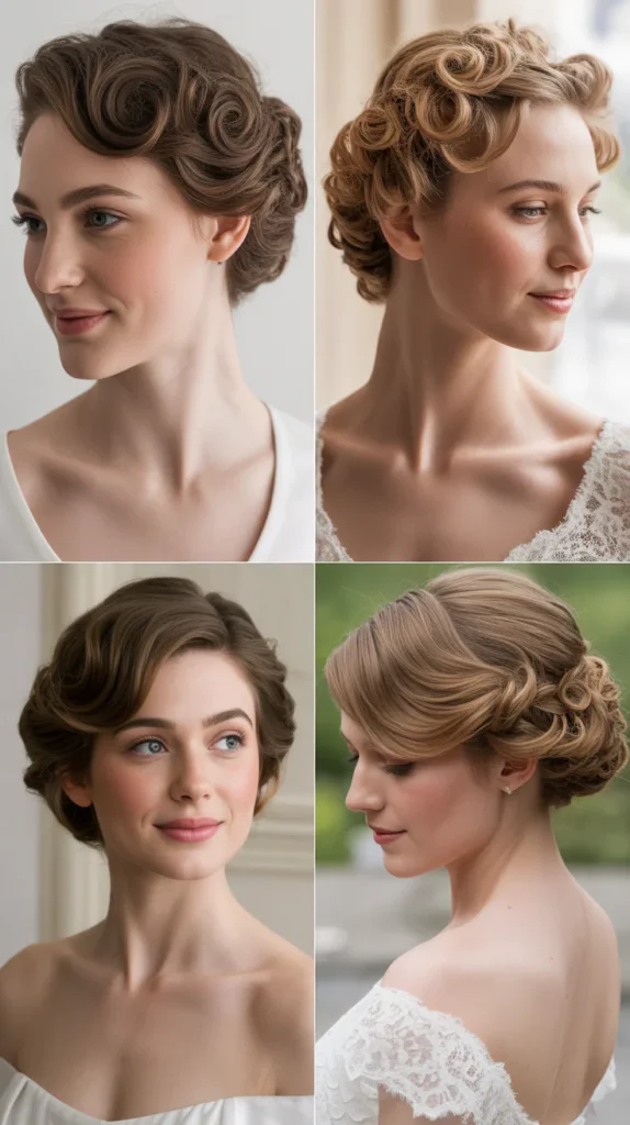 Romantic Curled Tuck