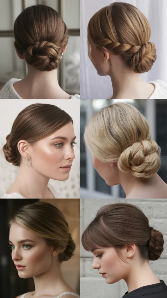 Elegant Side Twist Roll