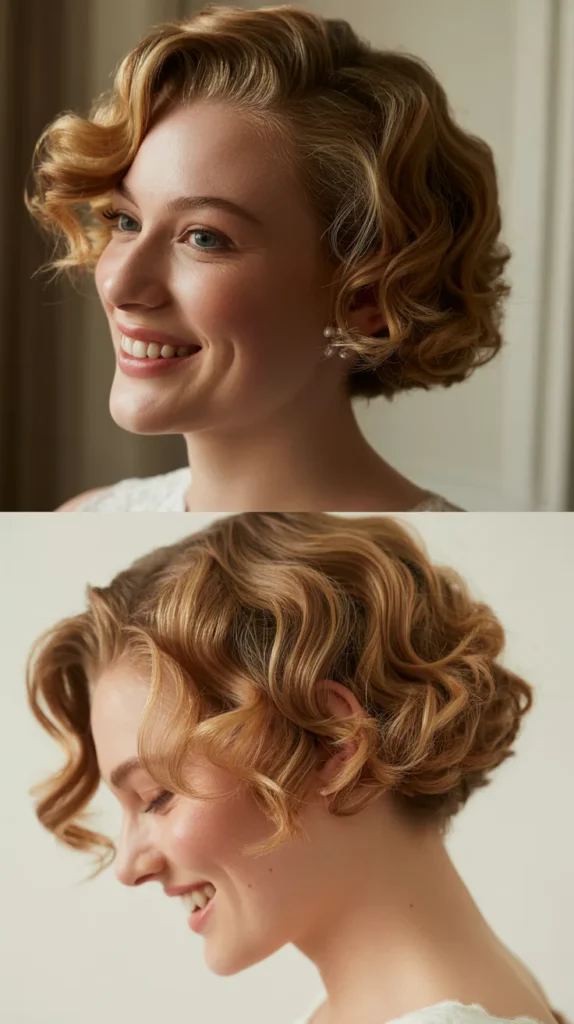  Soft Side Swept Curls