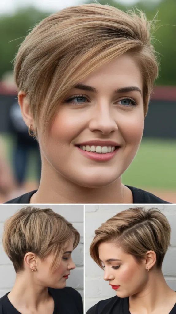 Short Asymmetrical Cut