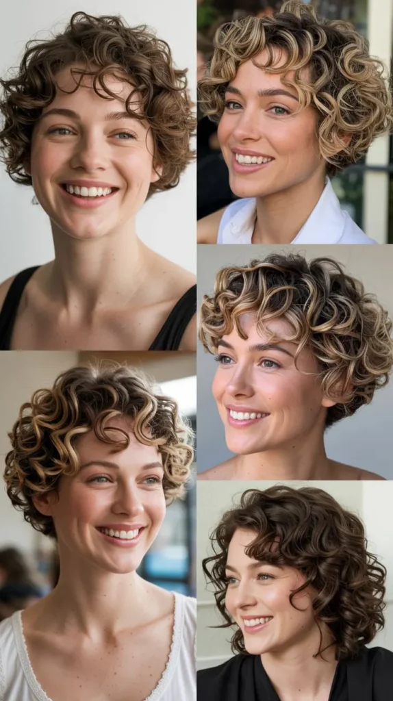 Soft Romantic Curly Layers