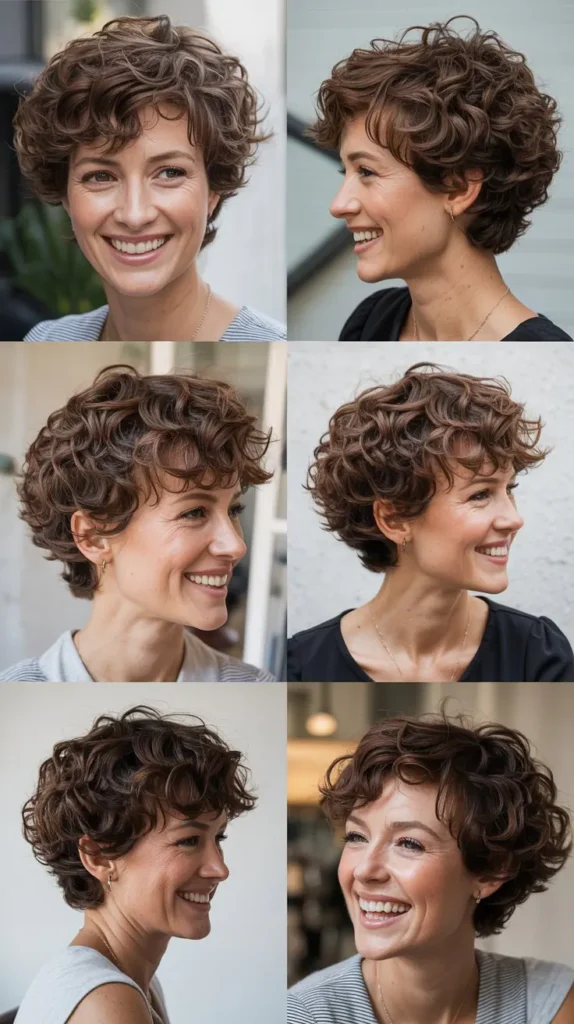 Tousled Curly Layers