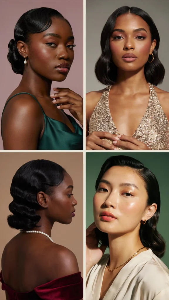 . Finger Wave Short Cut