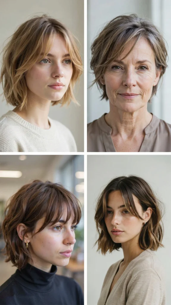  Short Cut With Wispy Bangs