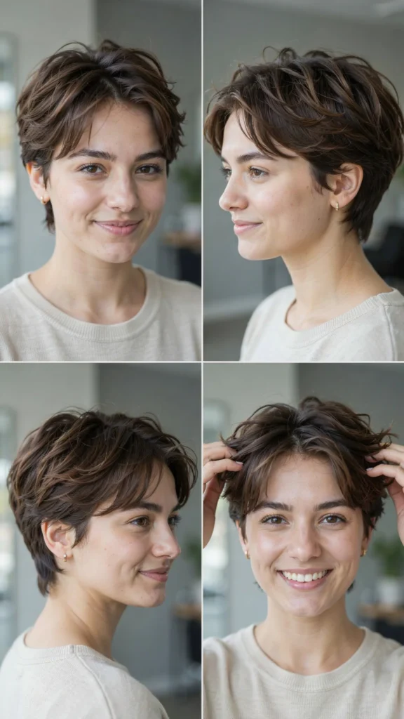 Short Razor Cut
