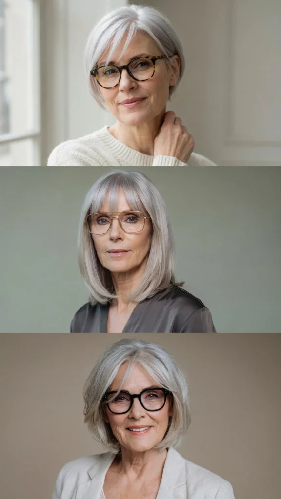 Cropped Cut With Long Bangs