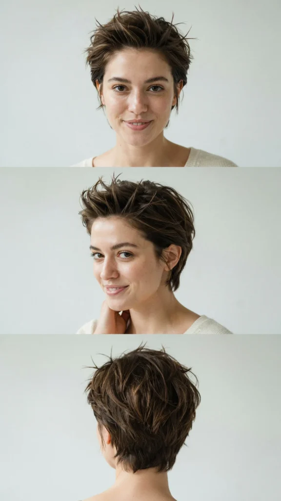 Spiky Pixie Cut