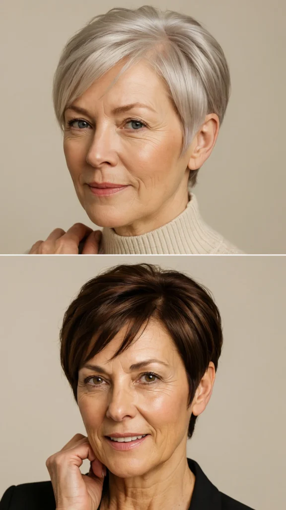  Tapered Pixie Cut