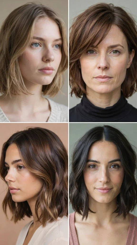 Short Layered Bob