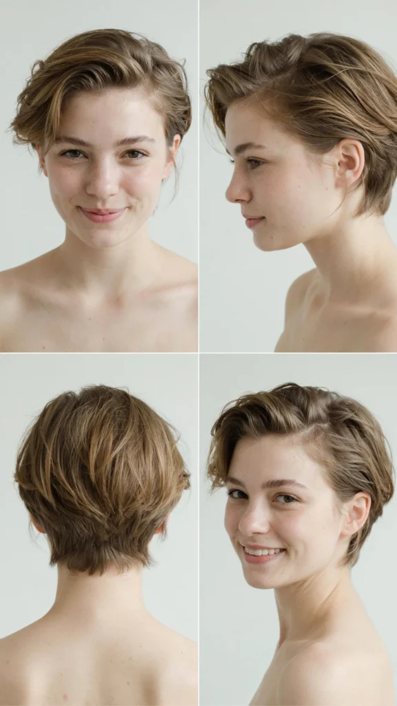 25. Soft Undercut Pixie