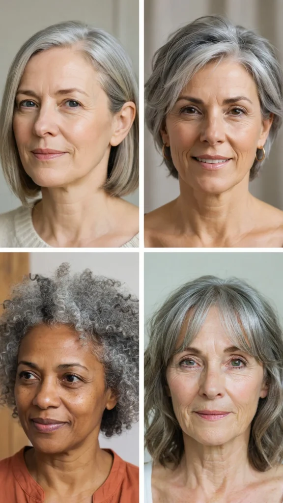 11. Best Short Grey Haircuts by Hair Type