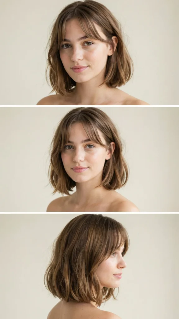 French Bob With Soft Bangs