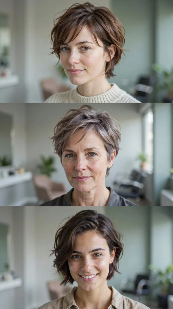 Textured Pixie Cut