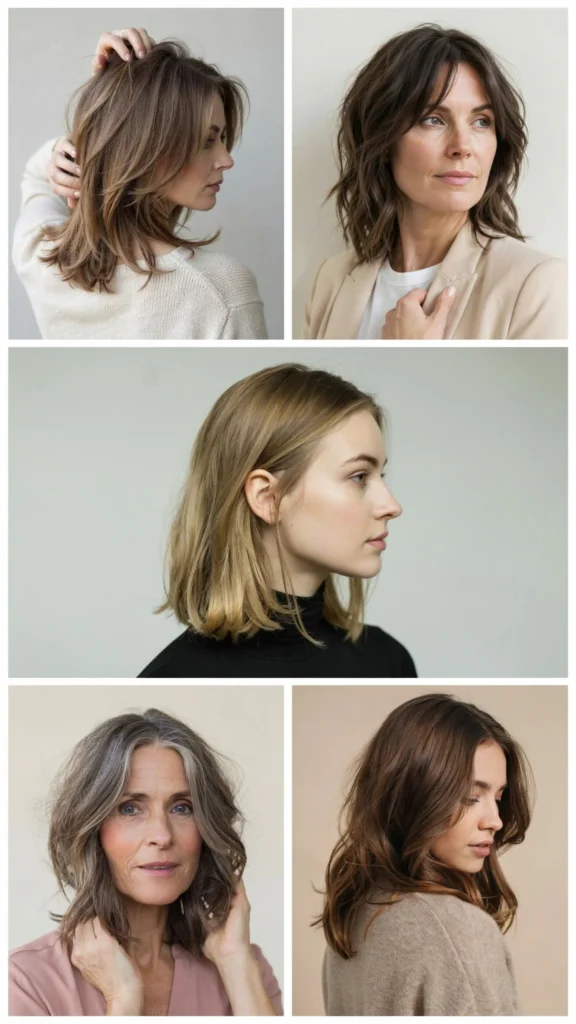 Layered Bob With Soft Ends