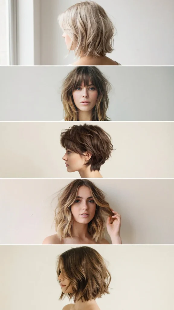 23. Short Tousled Bob