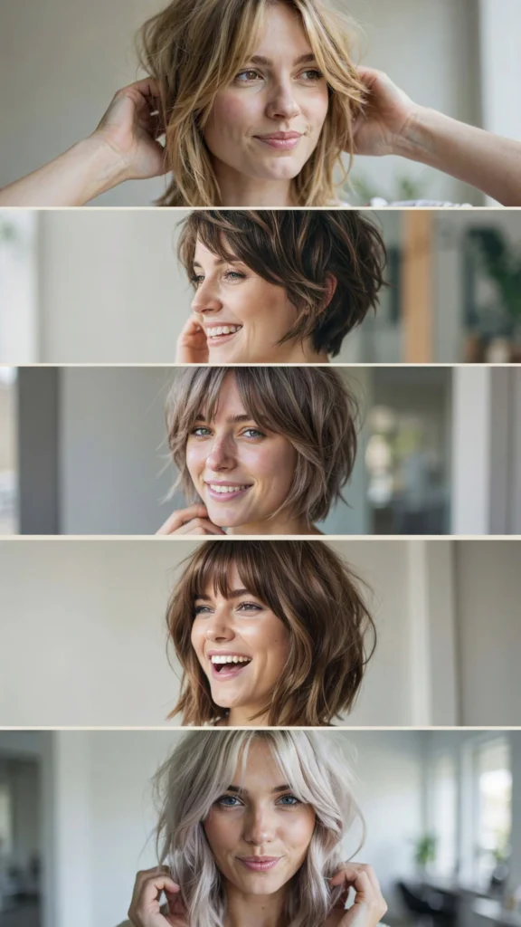 Short Shag Cut
