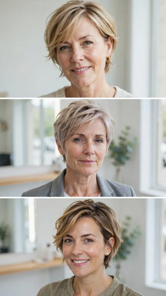 21. Blonde Pixie Cut