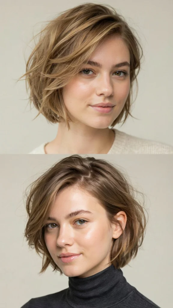 Feathered Pixie Cut