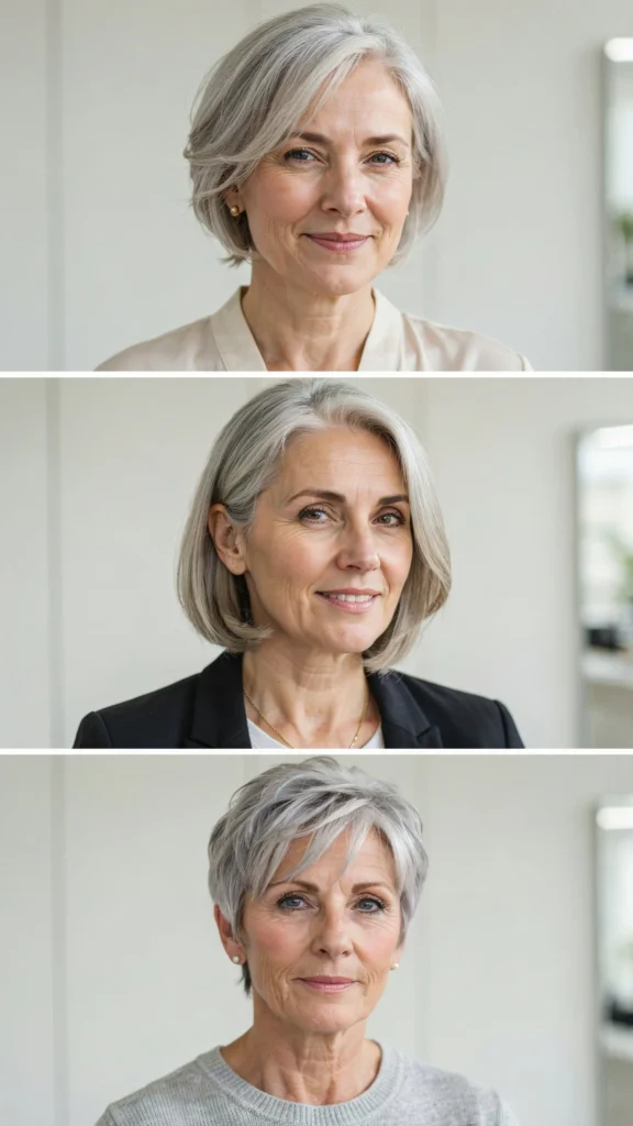 . Short Cut With Side Part