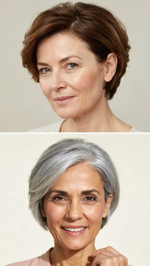23. Rounded Pixie Cut