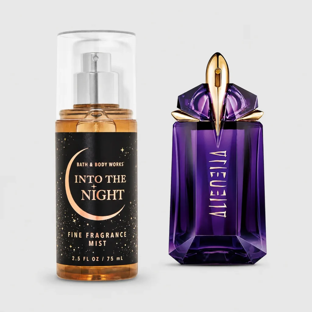 Mugler Alien + Bath & Body Works Into the Night