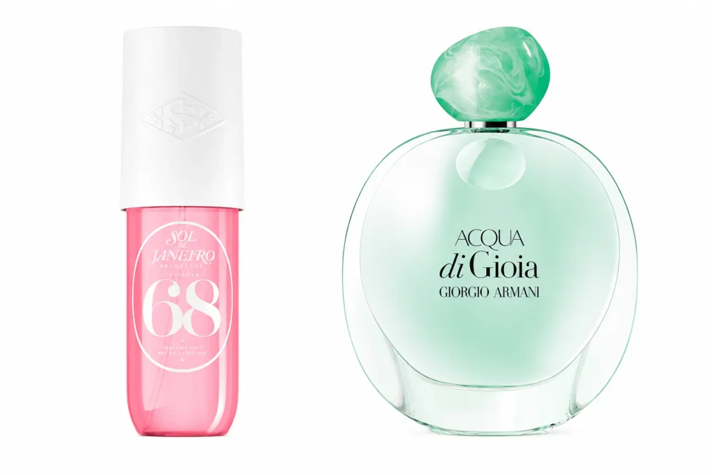 Armani Acqua di Gioia + Cheirosa 68