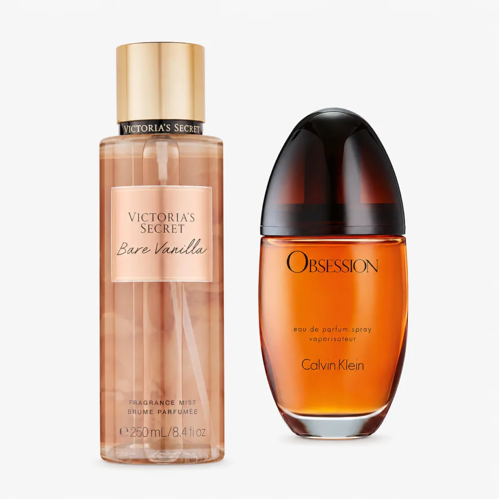  Calvin Klein Obsession + Bare Vanilla