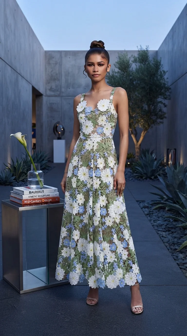 26 Jaw-Dropping Floral Maxi Dress Ideas Look Expensive and Elegant